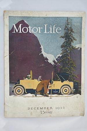 MOTOR LIFE MAGAZINE, DECEMBER 1922