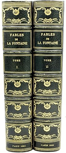 FABLES DE LA FONTAINE (2 Volumes)~