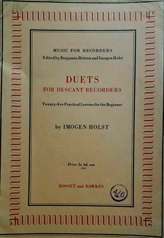 Duets for Descant Recorders - Twenty-five Practical Lessons for the Beginner