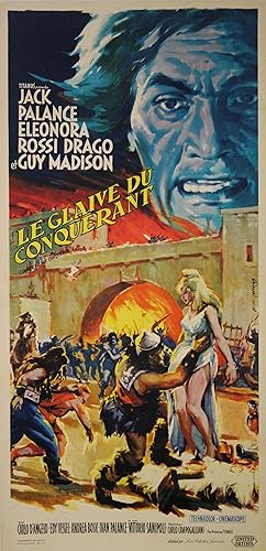 "LE GLAIVE DU CONQUÉRANT" Réalisé par Carlo CAMPOGALLIANI en 1961 avec Jack PALANCE, Eleonora ROS...
