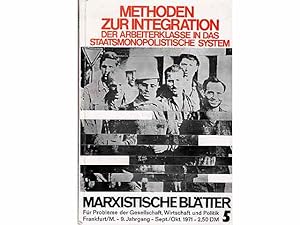 Marxistische Blätter. Hefte 1, 3 und 5/1971, Heft 5/1975, Heft 2/1976, Heft 1/1989