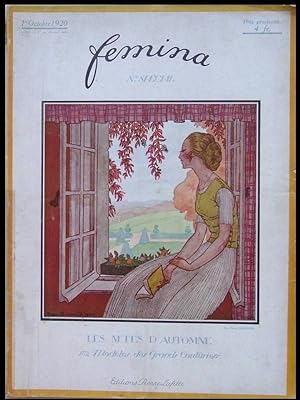 FEMINA - OCTOBRE 1920 - MODE, PREMET, LANVIN, LELONG, WORTH