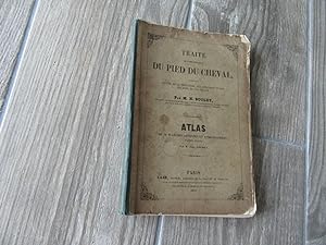 ATLAS TRAITE DU PIED DU CHEVAL 1851 COMPLET DES 34 PLANCHES