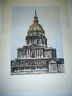 GRAVURE 1953 SAINT-LOUIS DES INVALIDES PARIS