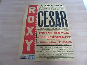 AFFICHE ORIGINALE DE CESAR MARCEL PAGNOL 1937