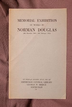 Memorial Exhibition of Works by Norman Douglas on Display during July 1952 at Edinburgh Central L...