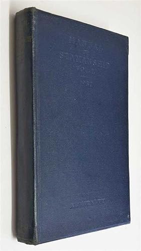 Admiralty Navigation Manual Vol. I, 1937