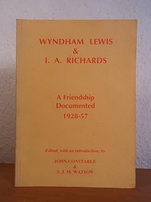 Wyndham Lewis and I. A. Richards. A Friendship documented 1928 - 1957 [limited and numbered Editi...
