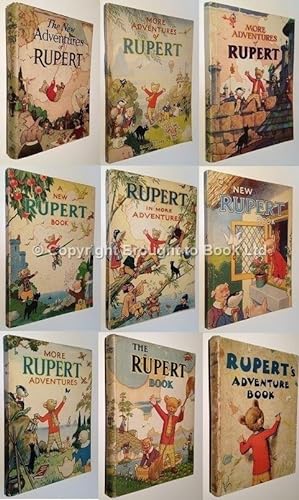 Rupert the Bear Annuals Complete Set 1936 to 2013