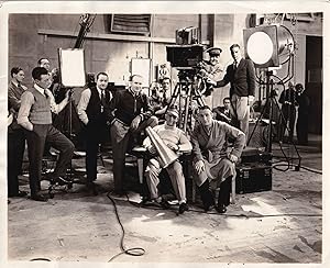 O-Kay for Sound (Original photograph of Chesney Allen and Graham Moffat on the set of the 1937 film)