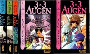 3x3 Augen. Band 4, 5, 6, 8 und 9.