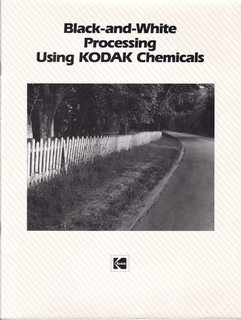 Black-&-White Processing Using Kodak Chemicals
