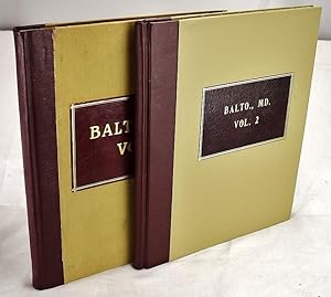 City Atlas of Baltimore, Maryland, and Environs: From Official Records, Private Plans and Actual ...