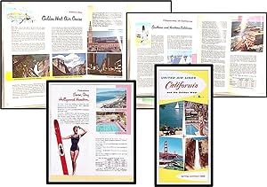 United Air Lines. California and the Golden West. Spring - Summer 1955
