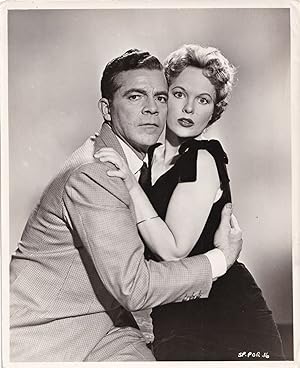 Curse of the Demon [Night of the Demon] (Original publicity photograph of Dana Andrews and Peggy ...