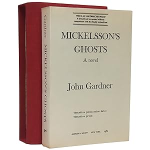 Mickelsson's Ghosts [Uncorrected Proof]