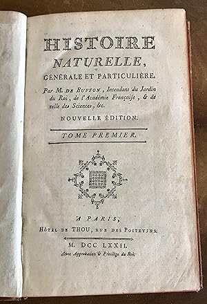Histoire naturelle, générale et particulière - 4 volumes