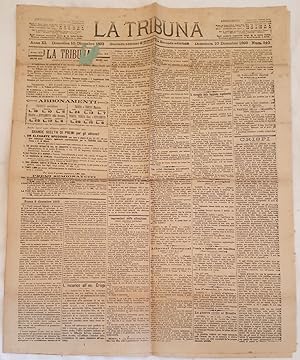 LA TRIBUNA ROMA, DOMENICA 10 DICEMBRE 1893 NUM. 340 SECONDA EDIZIONE,