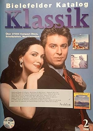 Bielefelder Katalog. Klassik 2/1998 Über 37000 Compact Disc, Schallplatten, MusiCassetten.