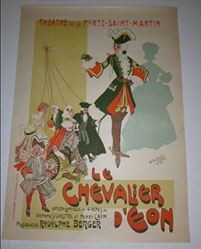 Le Chevalier d'Eon. Opéra-comique en quatre actes de MM. Armand Silvestre et Henri Cain, musique ...