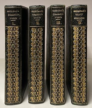 The Dramatic Works of R.B. Sheridan, with an Original Life of the Author [by J.W. Lake]. In three...
