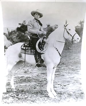 CLAYTON MOORE "THE LONE RANGER" PHOTO 8'' x 10'' inch Photograph