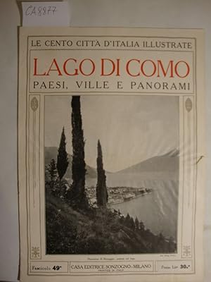 Le cento città d'Italia illustrate - Lago di Como - Paesi, ville e panorami