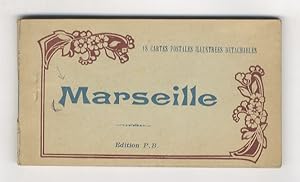 MARSEILLE. 18 cartes postales detachables.