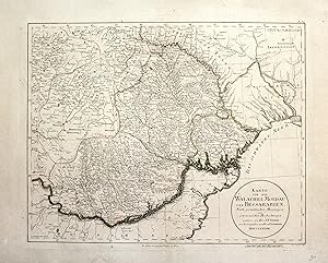 Karte von der Walachei, Moldau und Bessarabien.von Herrn I.F. Schmid