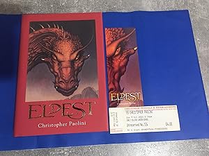 Eldest (US HB 1/1 - Signed and Dated - As New) - Superb Collectors copy + Bookmark (unsigned)