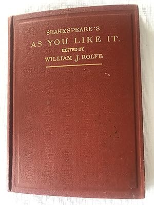 SHAKESPEARE'S COMEDY AS YOU LIKE IT