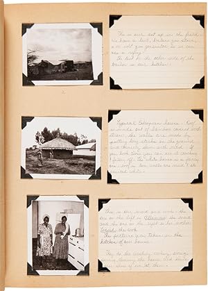 [PHOTOGRAPH ALBUM DOCUMENTING AMERICAN SOLIDER KENNETH FIELDS DURING HIS SERVICE IN ETHIOPIA]