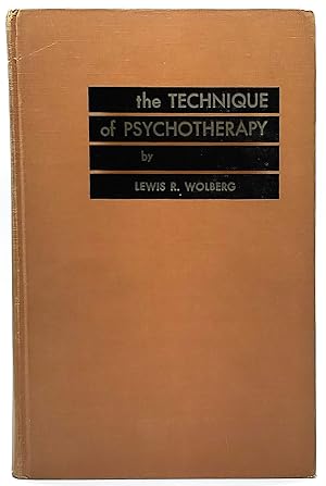 The Technique of Psychotherapy