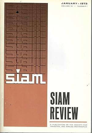 Siam Review: Volume 15, Number 1, January 1973