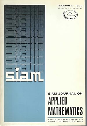 Siam Review: Volume 23, Number 4, January 1972