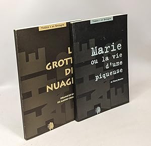 Marie ou La vie d'une piqueuse + La grotte des nuages -- 2 livres théâtre s en Bretagne