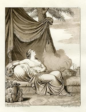 Antique Print-FRESCO-PAINTING-PL.VI.-Ferrario-Bigatti-c.1827
