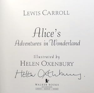 Alice's Adventures in Wonderland. Illustrated by Helen Oxenbury