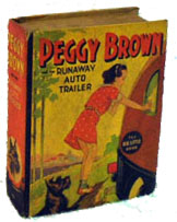 Peggy Brown and the Runaway Auto Trailer. Big Little Book. #1427