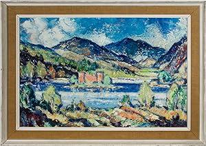 William Walker Telfer FIAL (1907-1960) - Mid 20th Century Oil, Loch An Eilein