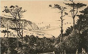 Early 20th Century Etching - The Needles from Alum Bay