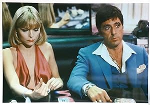 AL PACINO, MICHELLE PFEIFFER "SCARFACE" (1983) PHOTO 2 OF 7 8'' x 10'' inch Photograph