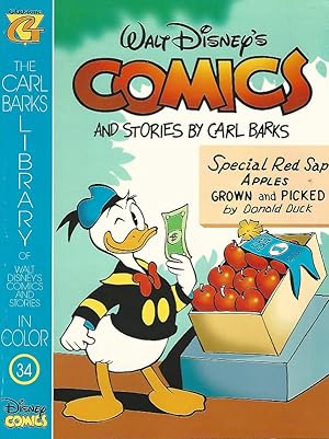 Walt Disney's Comics and Stories by Carl Barks. Heft 34. The Carl Barks Library of Walt Disneys C...