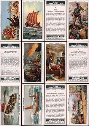 Sea Adventure. Cigarette Cards / Zigarettenbilder.