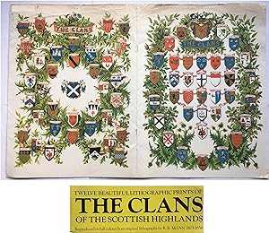 Clans of the Scottish Highlands, the Costumes of the Clans. Rebound in Half Leather & Cloth