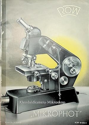 ROW Optik Rathenow Kleinbildkamera-Mikroskop "Mikrophot"