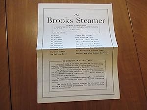 The Brooks Steamer