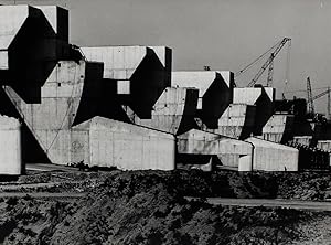 Aart Kein, Haringvlietdam 1966, vintage gelatin silver print (SIGNED)