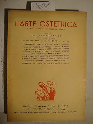 L'arte ostetrica - Gazzetta Italiana delle Levatrici - Pubblicazioni mensili del 1936