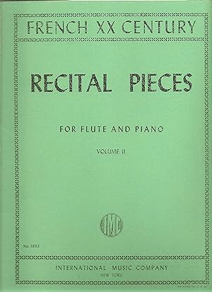 French XX Century Recital Pieces for Flute and Piano Volume II